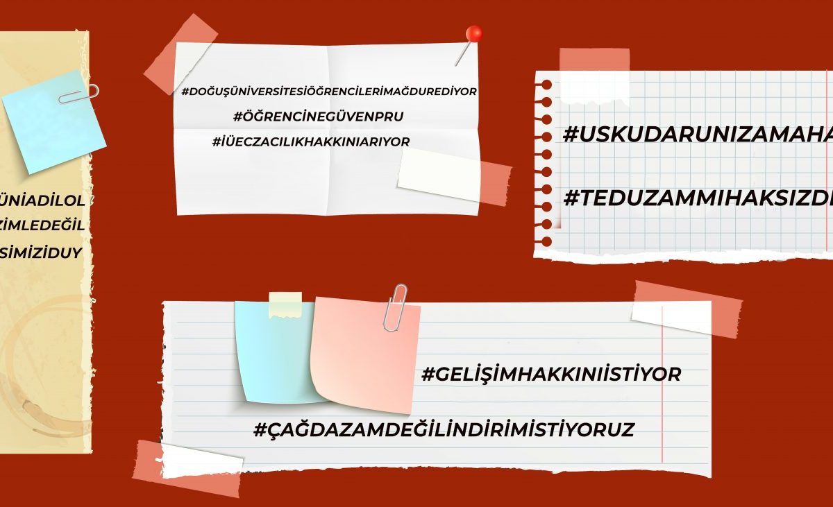 Expression, Demonstration, Organization: Students are Online