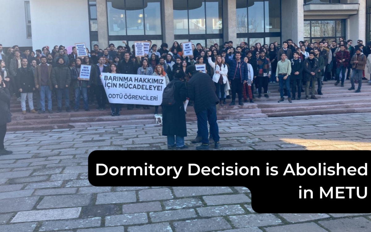 Dormitory Decision is Abolished in METU