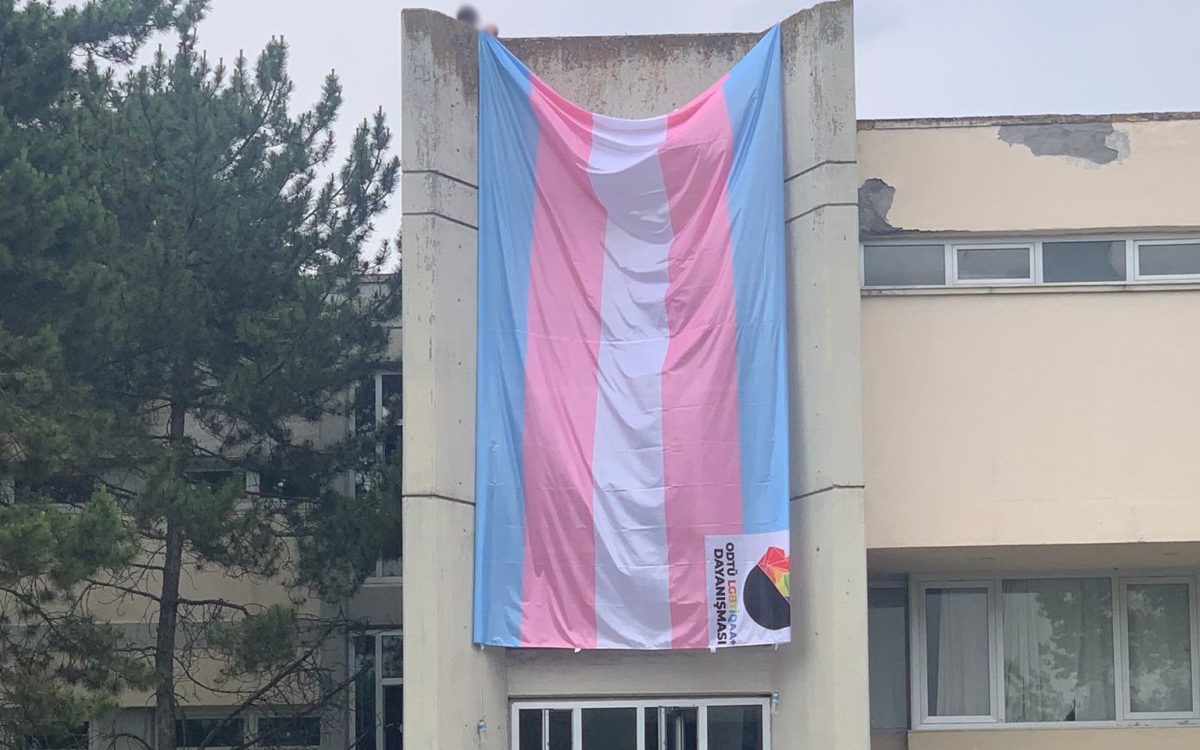 11th METU Pride March: The flag was hung despite everything!